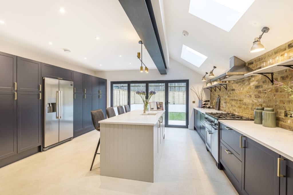 Renovation and Kitchen extension of Town house
